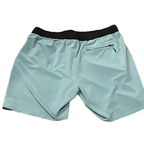 7Diamonds Solid Core Drawstring Active 7" Short Seafoam Green Mens size XXL - Picture 5 of 16